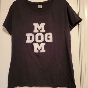 Dog Mom T-Shirt - Black